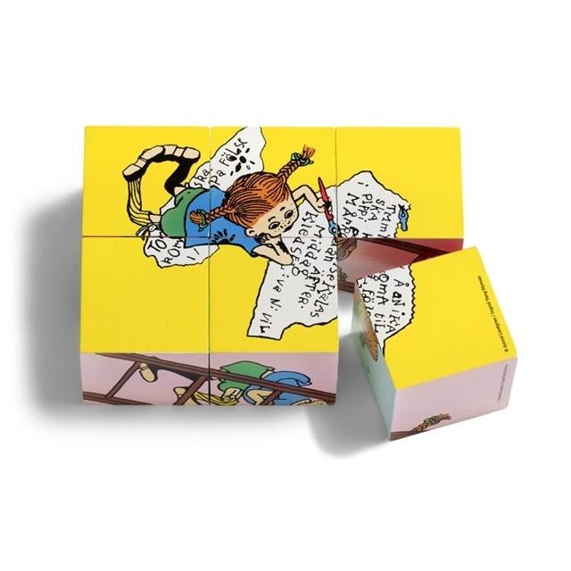 Cadeau idee? Pipi Langkous houten blokken, Kinderen en Baby's, The River House, Info@theriverhouse.nl, Overige typen, Nieuw