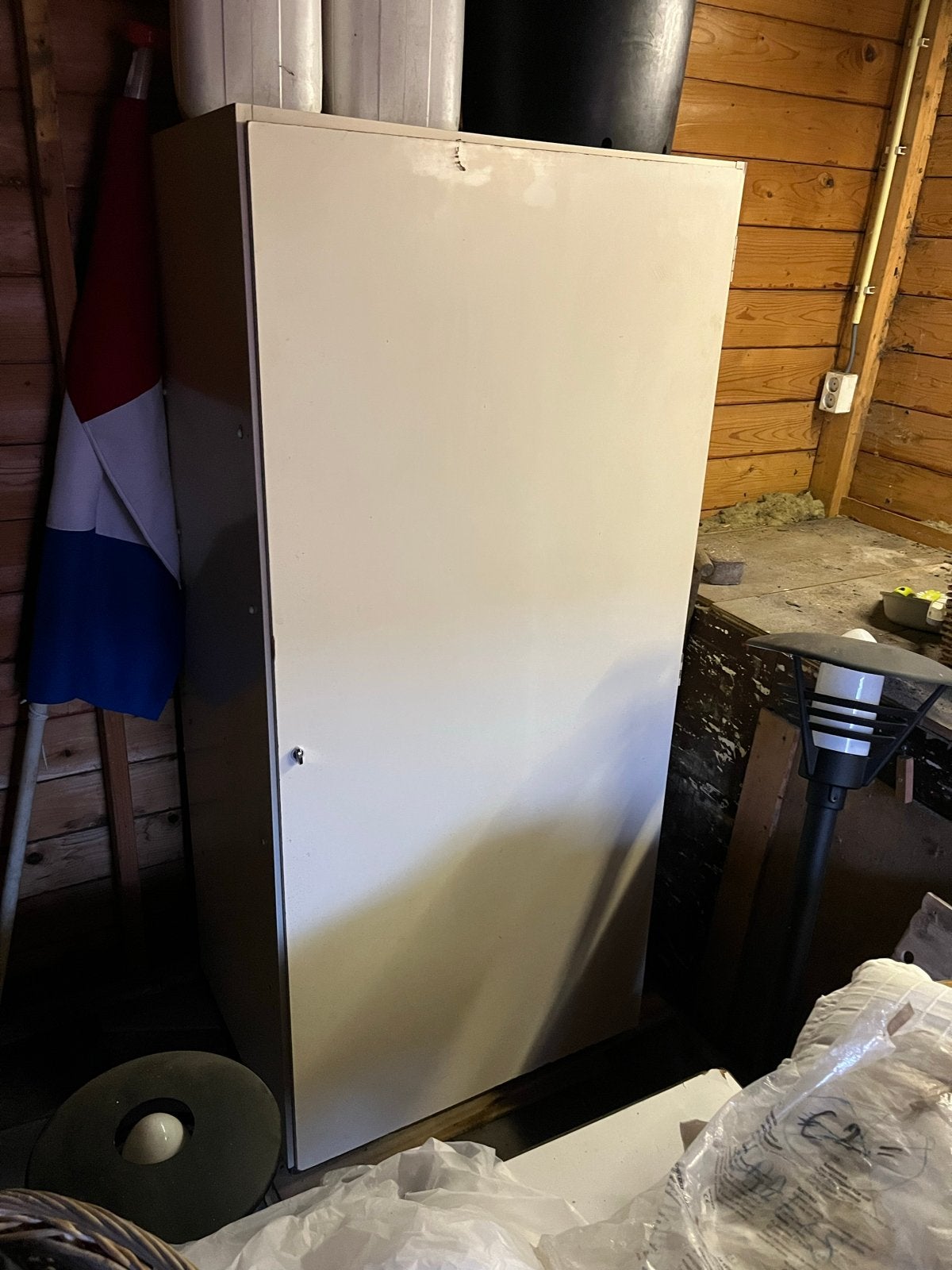 Houten kledingkast GRATIS., Huis en Inrichting, Ophalen, Gebruikt