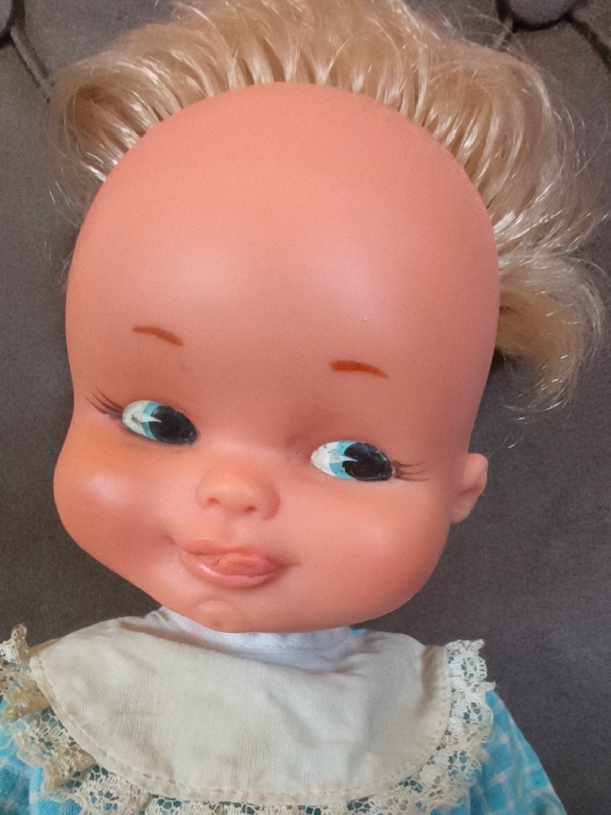 Vintage Famosa Barriguitas pop - Jaren 70 - Origineel, Ophalen of Verzenden, Gebruikt, Babypop