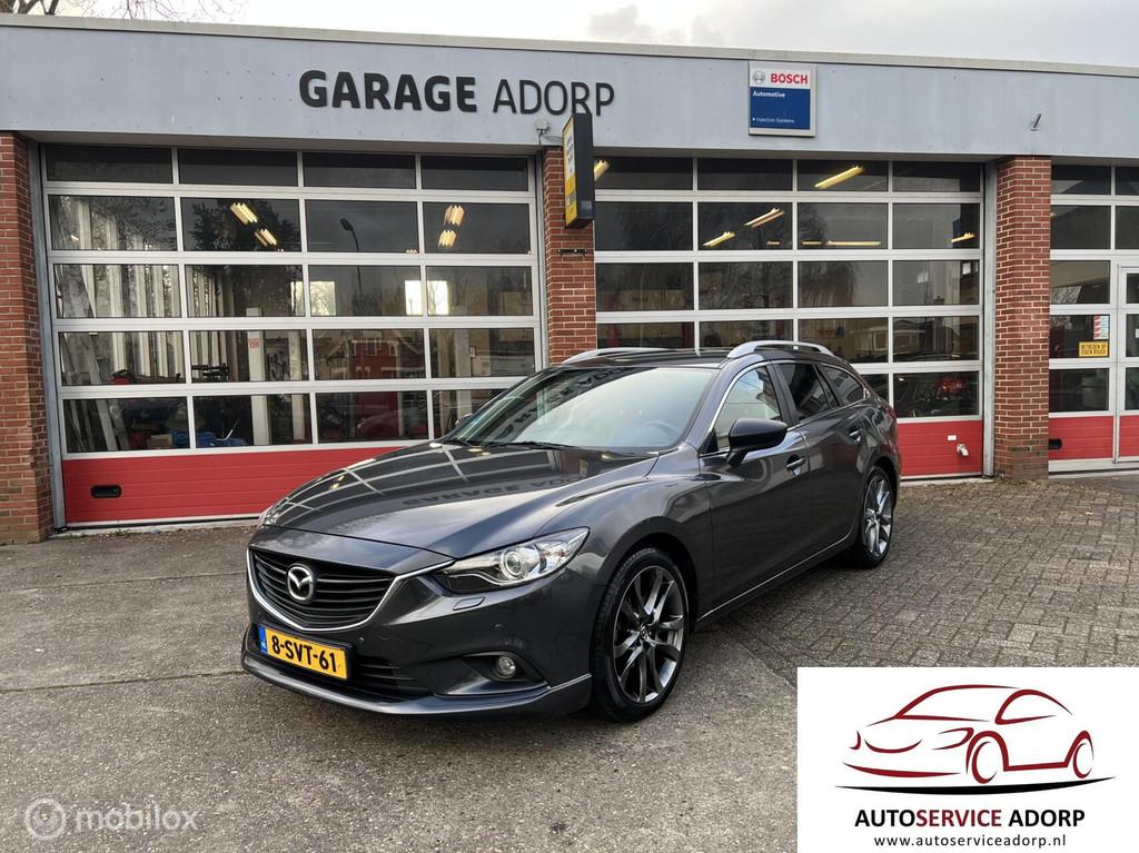 Mazda 6 Sportbreak 2.2D Skylease+, Auto's, Mazda, Bedrijf, Te koop, 6 sportbreak, ABS, Airbags, Airconditioning, Alarm, Automatische klimaatregeling