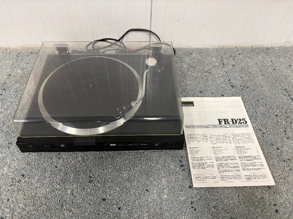 Sansui FR-D25 platenspeler jaren 80, Audio, Tv en Foto, Platenspelers, Overige merken, Gebruikt, Automatisch, Ophalen of Verzenden