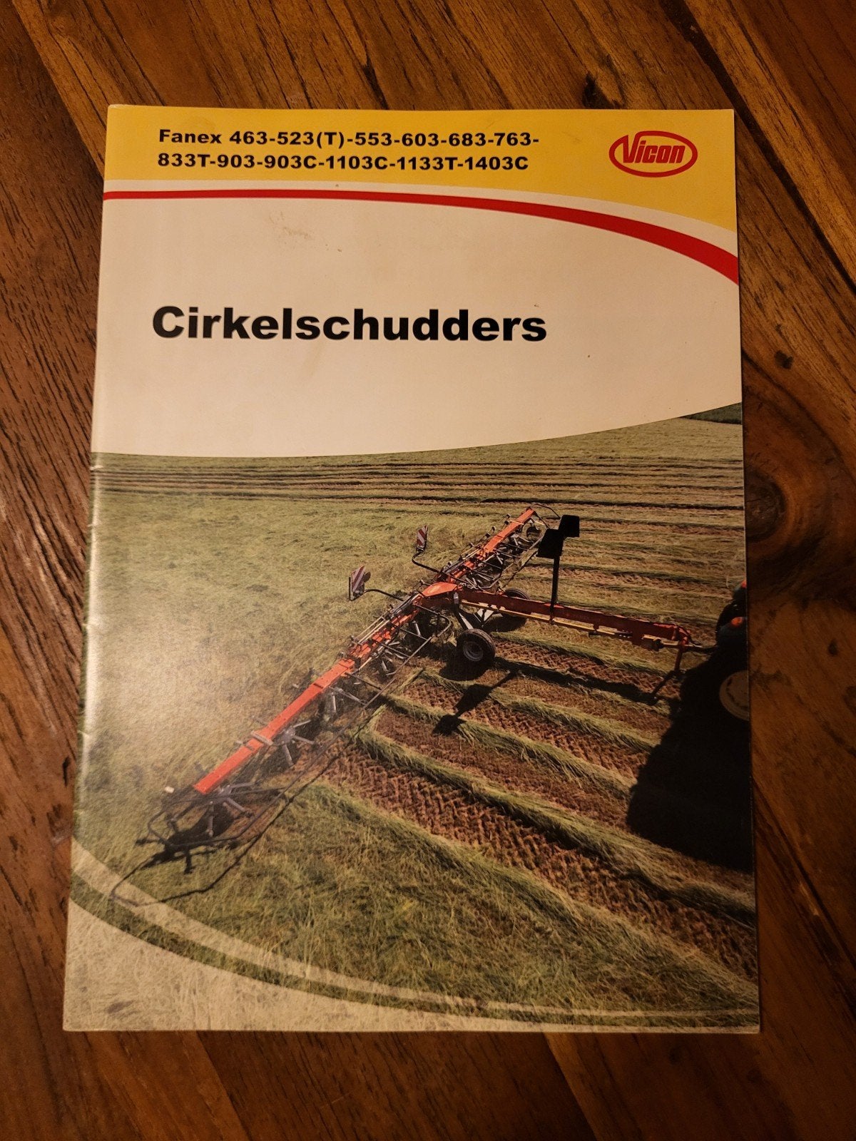 tractor folder Vicon Fanex cirkelschudders, Ophalen of Verzenden, Zo goed als nieuw
