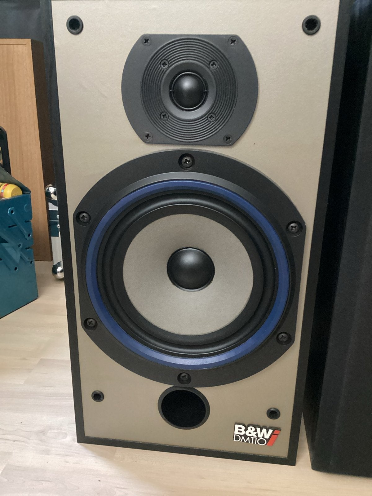 B&W DM110 Speakers - Vintage Kwaliteit Geluid, Audio, Tv en Foto, Luidsprekers, Ophalen, Gebruikt, 60 tot 120 watt, Bowers & Wilkins (B&W)