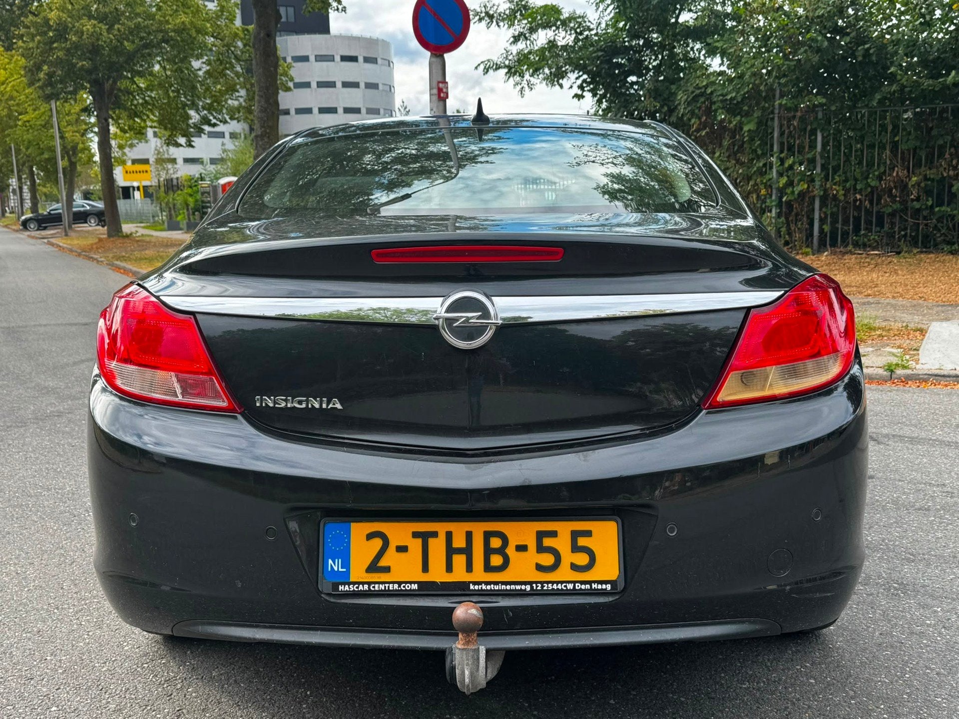 Opel Insignia 1.8 Cosmo, Auto's, Opel, Euro 5, Gebruikt, 4 cilinders, Zwart