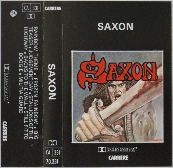 Saxon - Heavy Metal Cassette Nieuw  (Carrere CA 331), 1 bandje, Ophalen of Verzenden, Origineel, Nieuw in verpakking