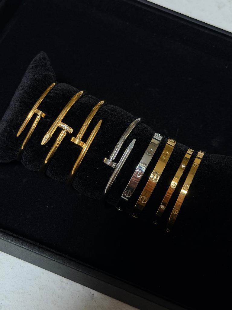 diverse armbanden, Sieraden, Tassen en Uiterlijk, Armbanden, Ophalen of Verzenden, Nieuw, Goud, Overige materialen