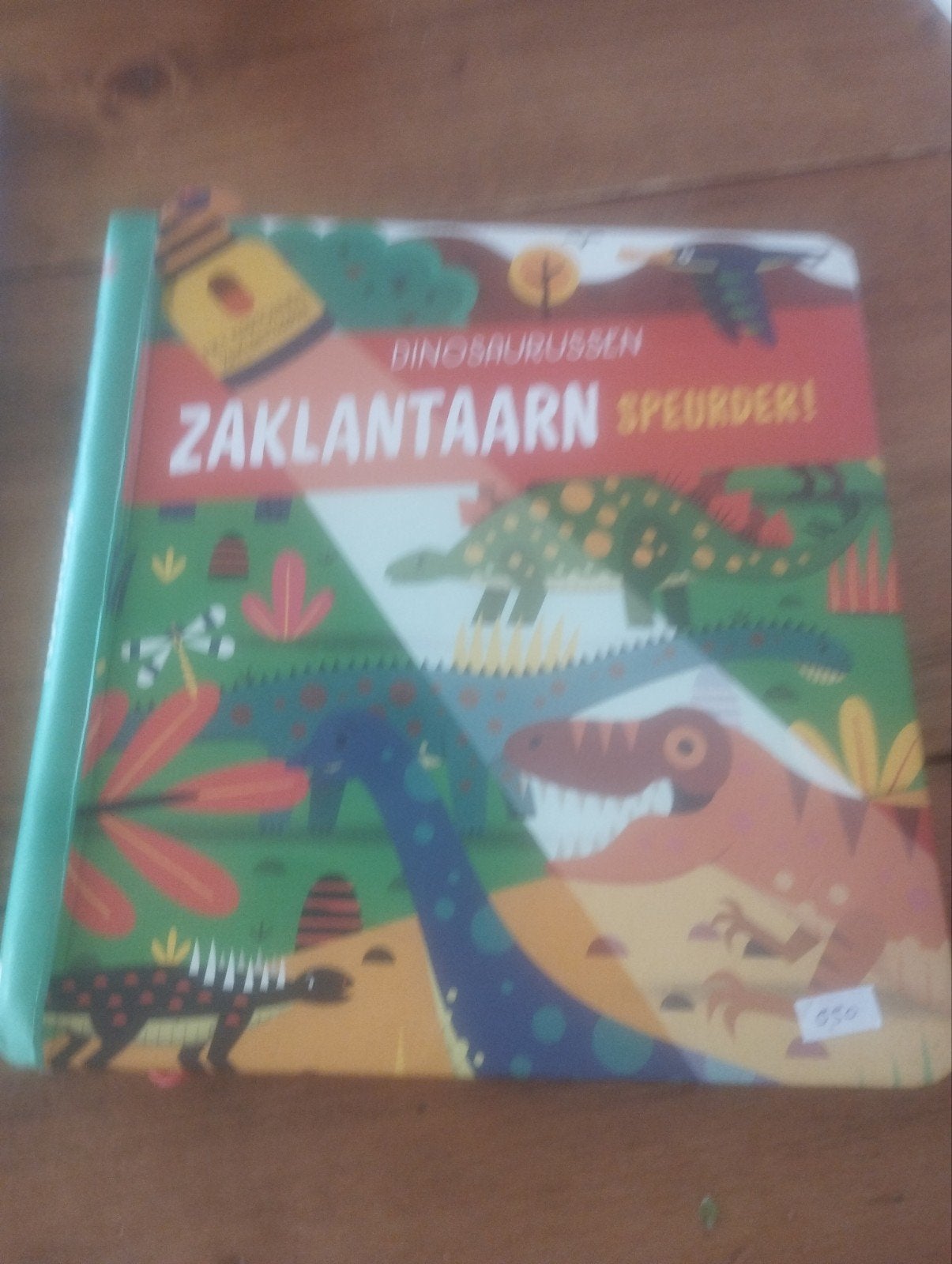 Dinosaurussen Zaklantaarn Speurder! Boek, Boeken, Ophalen, Zo goed als nieuw, Onbekend, Non-fictie