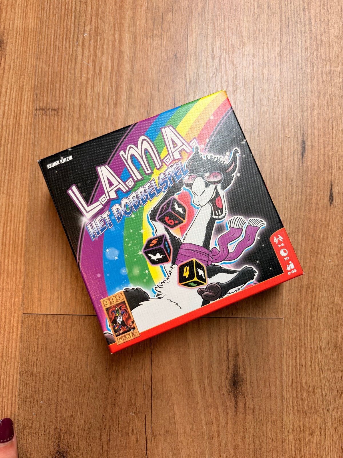 LAMA Het Dobbelspel - Compleet en in uitstekende staat, Vijf spelers of meer, Ophalen of Verzenden, Zo goed als nieuw