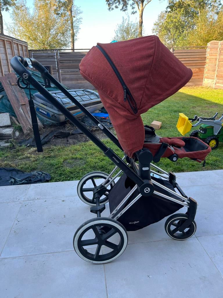 Cybex Priam kinderwagen - Zo goed, Verstelbare duwstang, Zo goed als nieuw, Ophalen, Kinderwagen