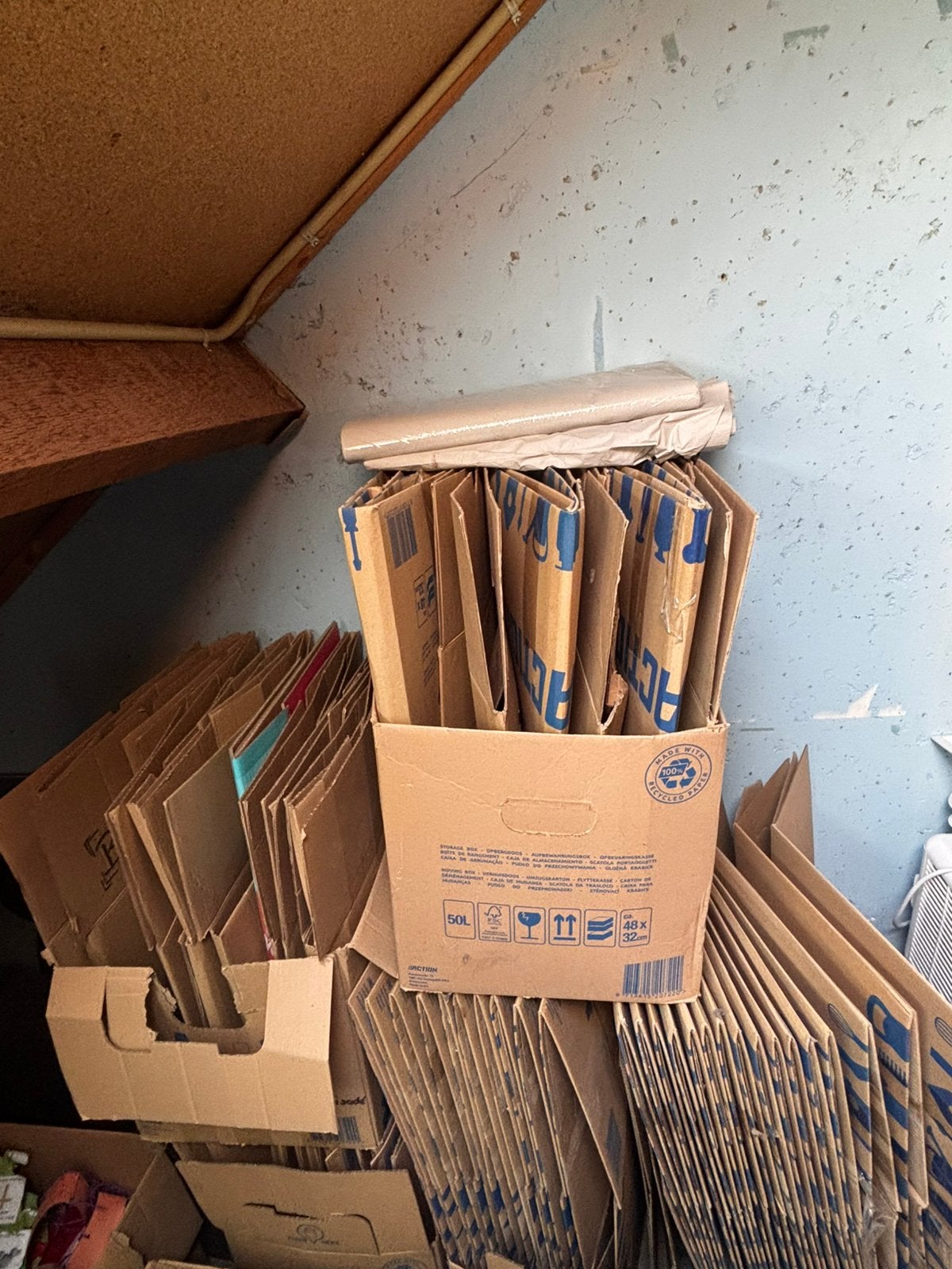 GRATIS action VERHUISDOZEN, Ophalen, Doos, 40 tot 60 cm, 50 tot 75 cm