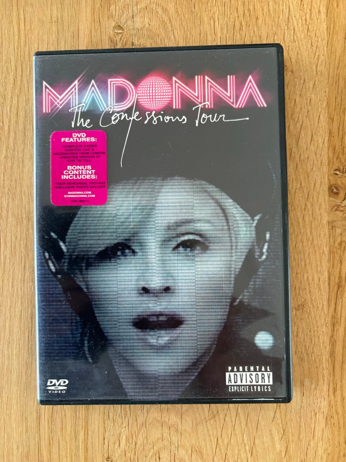 Madonna - The Confessions Tour DVD, Alle leeftijden, Nederlands, Ophalen of Verzenden, Concert