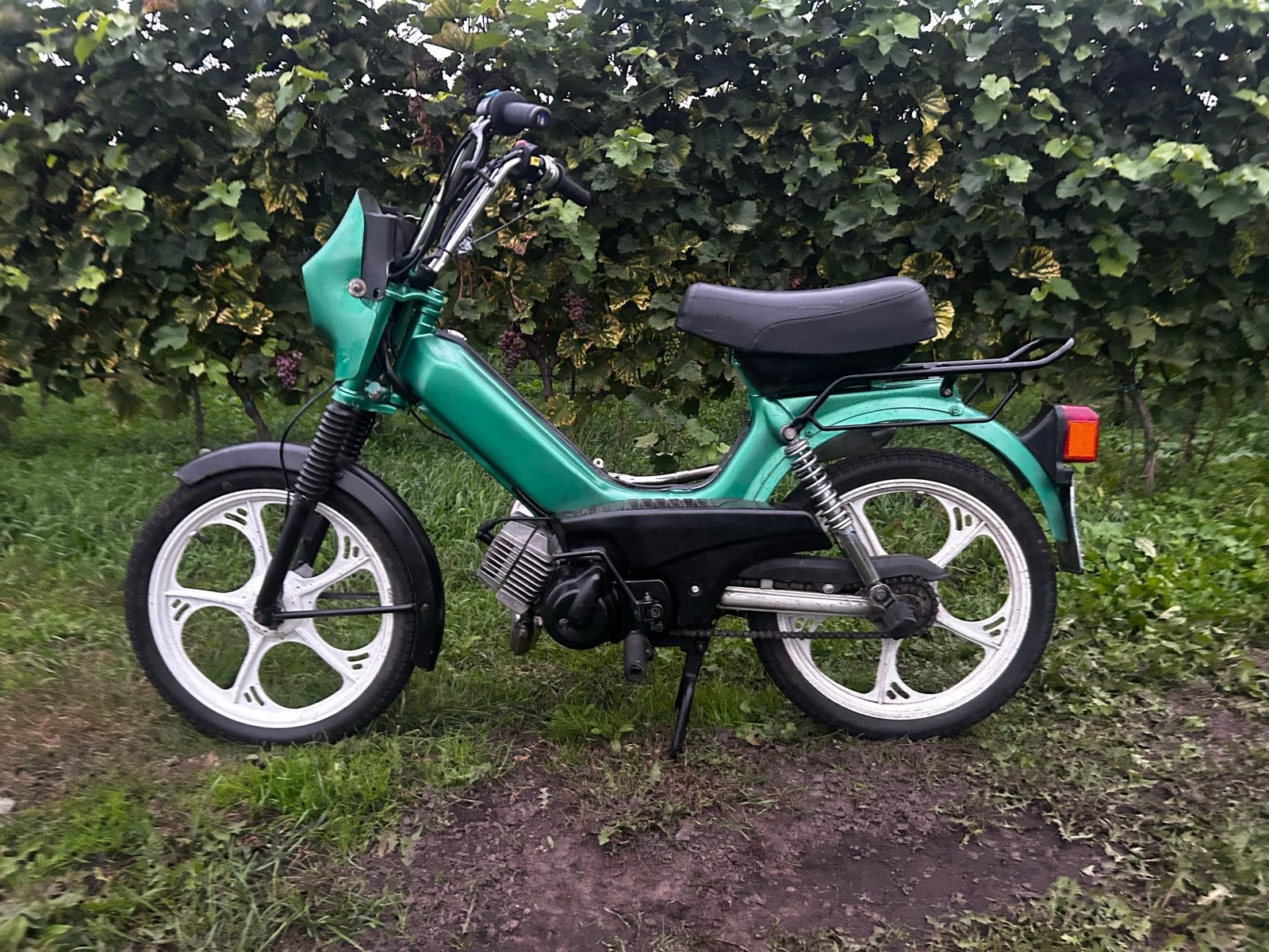 Mooie Tomos Quadro 65cc met custom KTM uitlaat, Fietsen en Brommers, Ophalen of Verzenden, Gebruikt, Quadro