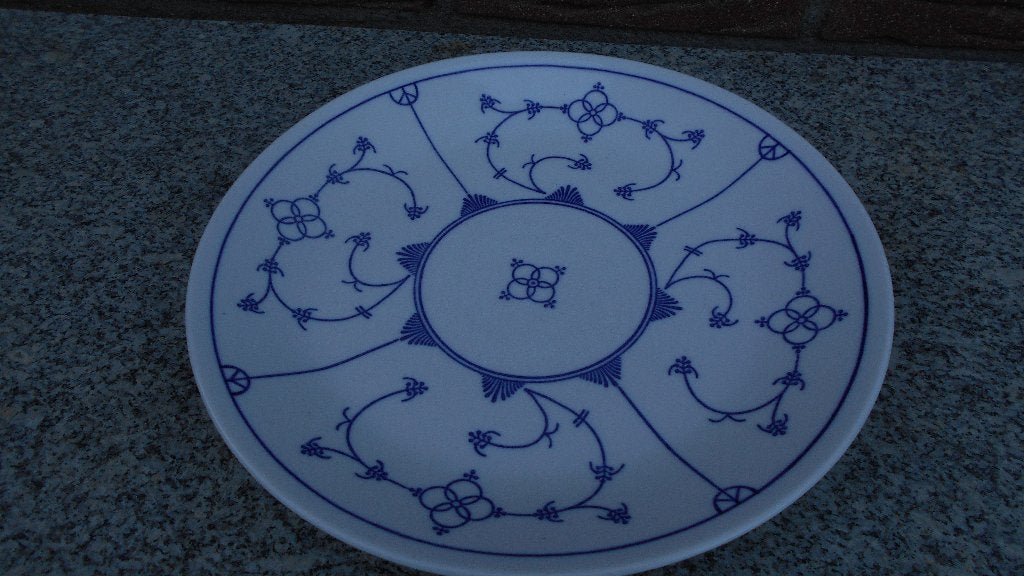 Blau Saks JÄGER schaal bord 28 cm doorsnee, Ophalen of Verzenden