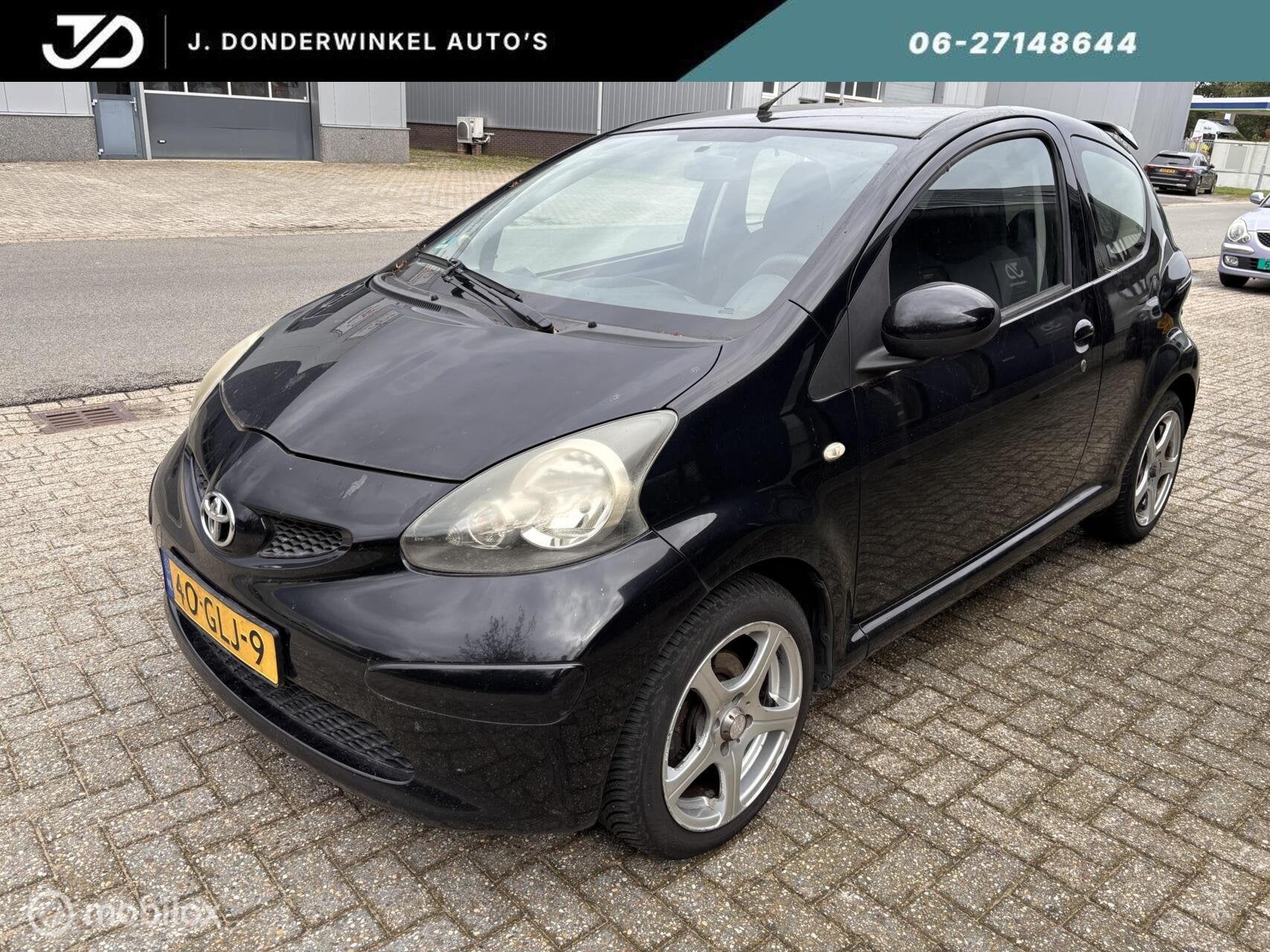 Toyota Aygo 1.0-12V sport elektr. Ramen inruilkoopje, Auto's, Voorwielaandrijving, Stof, Gebruikt, 4 stoelen