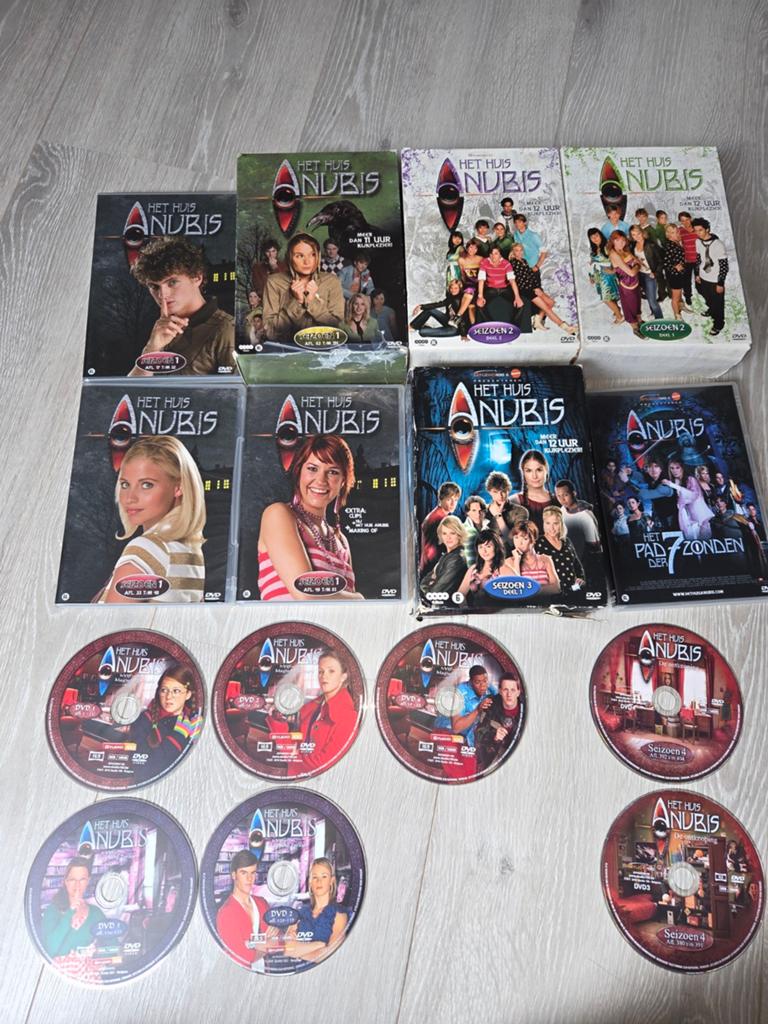 Het huis Anubis - Verzameling dvd's, Alle leeftijden, Ophalen of Verzenden, Gebruikt