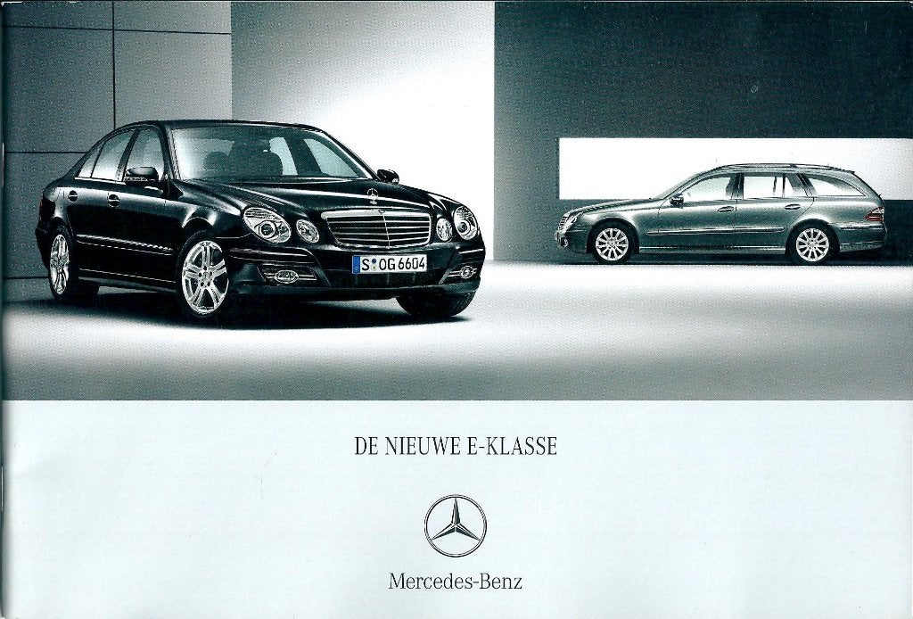 Brochure Mercedes E klasse Limousine en Estate 2006, Ophalen of Verzenden, Gelezen, Mercedes