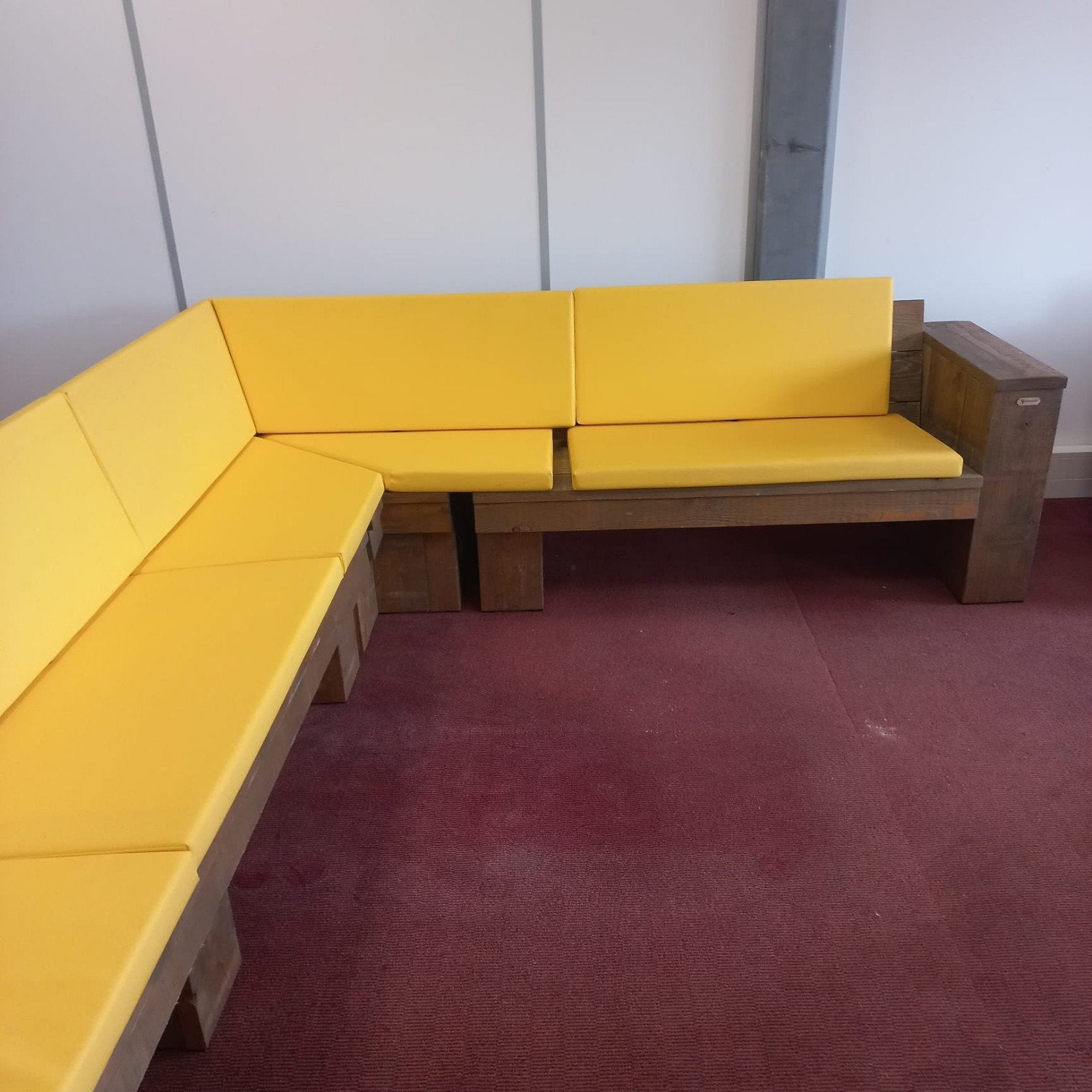Houten meubelset van Abiwood, Huis en Inrichting, Ophalen, Hout, Robuust, industrieel, Gebruikt