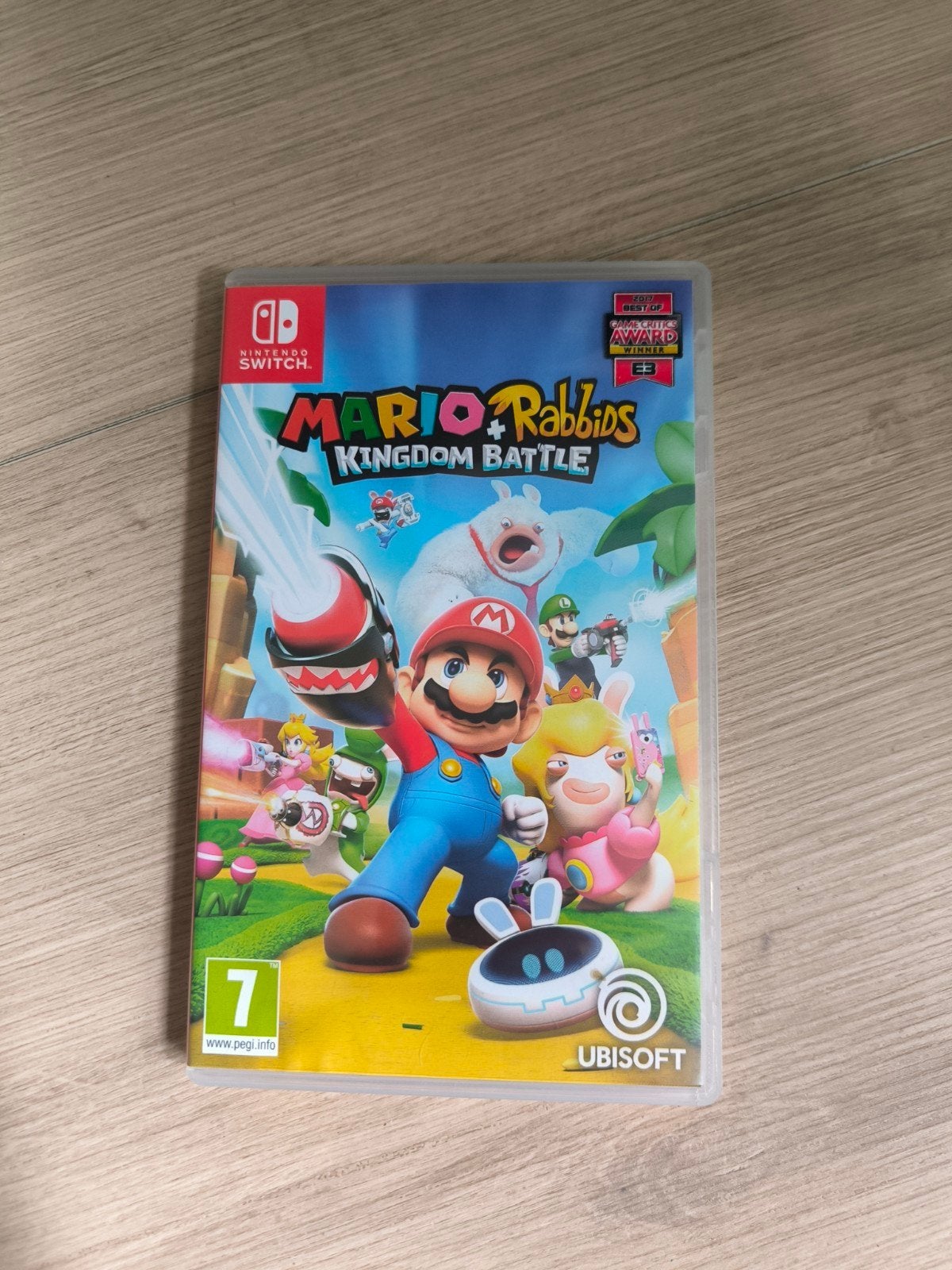 Mario + Rabbids Kingdom Battle Nintendo Switch, Avontuur en Actie, 2 spelers, Ophalen of Verzenden, Zo goed als nieuw