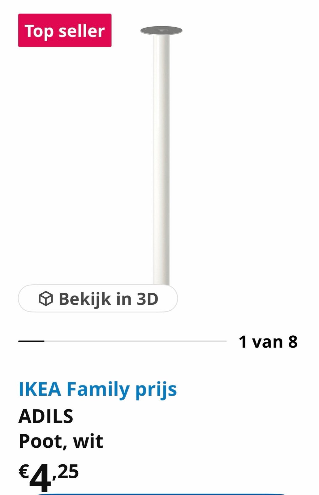 Bureau blad 200x60 met 5 poten - beschadigd, gratis af te ha, Ophalen, Gebruikt