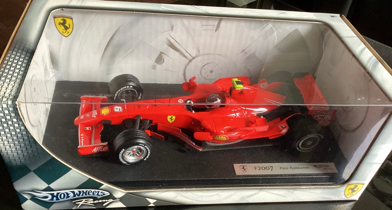Ferrari F2007 Raikonen, Ophalen of Verzenden, Zo goed als nieuw, Auto, Hot Wheels