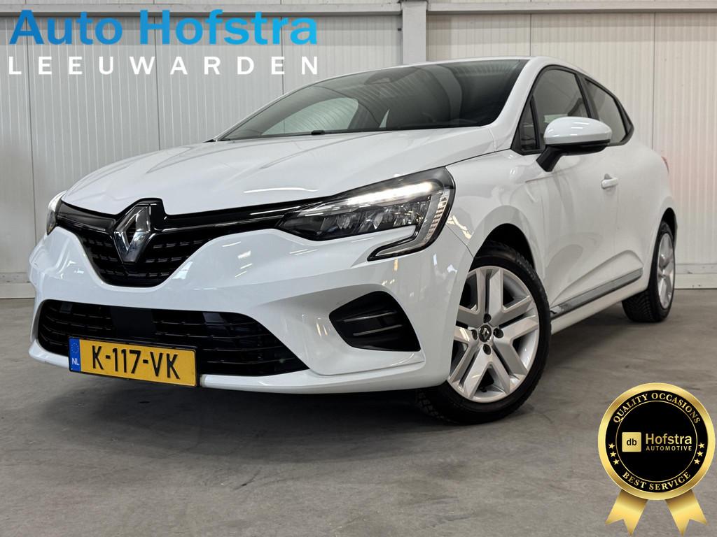 Renault Clio 1.0 TCe Zen LED NAVI CARPLAY AIRCO CRUISE 1STE., Voorwielaandrijving, Stof, Gebruikt, Origineel Nederlands