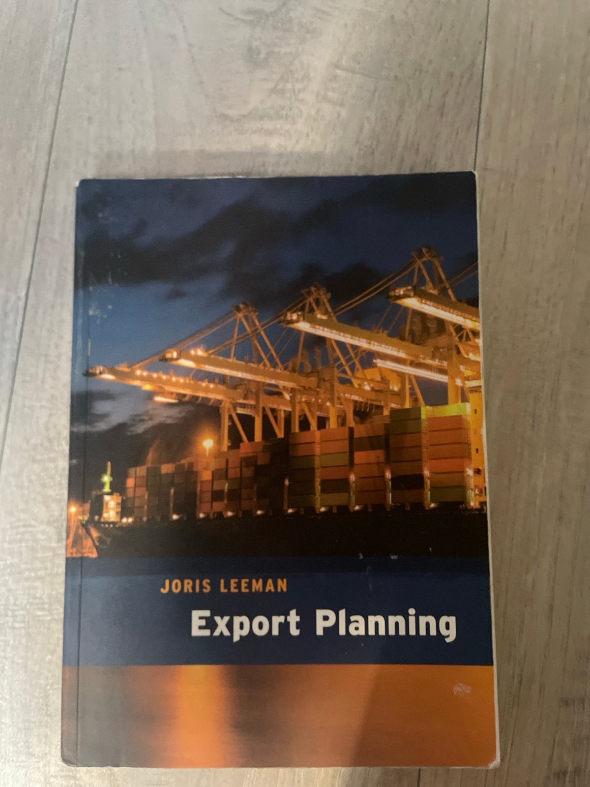 Export Planning - Joris Leeman (Studieboek), Boeken, Ophalen of Verzenden, Gamma, Gelezen, MBO