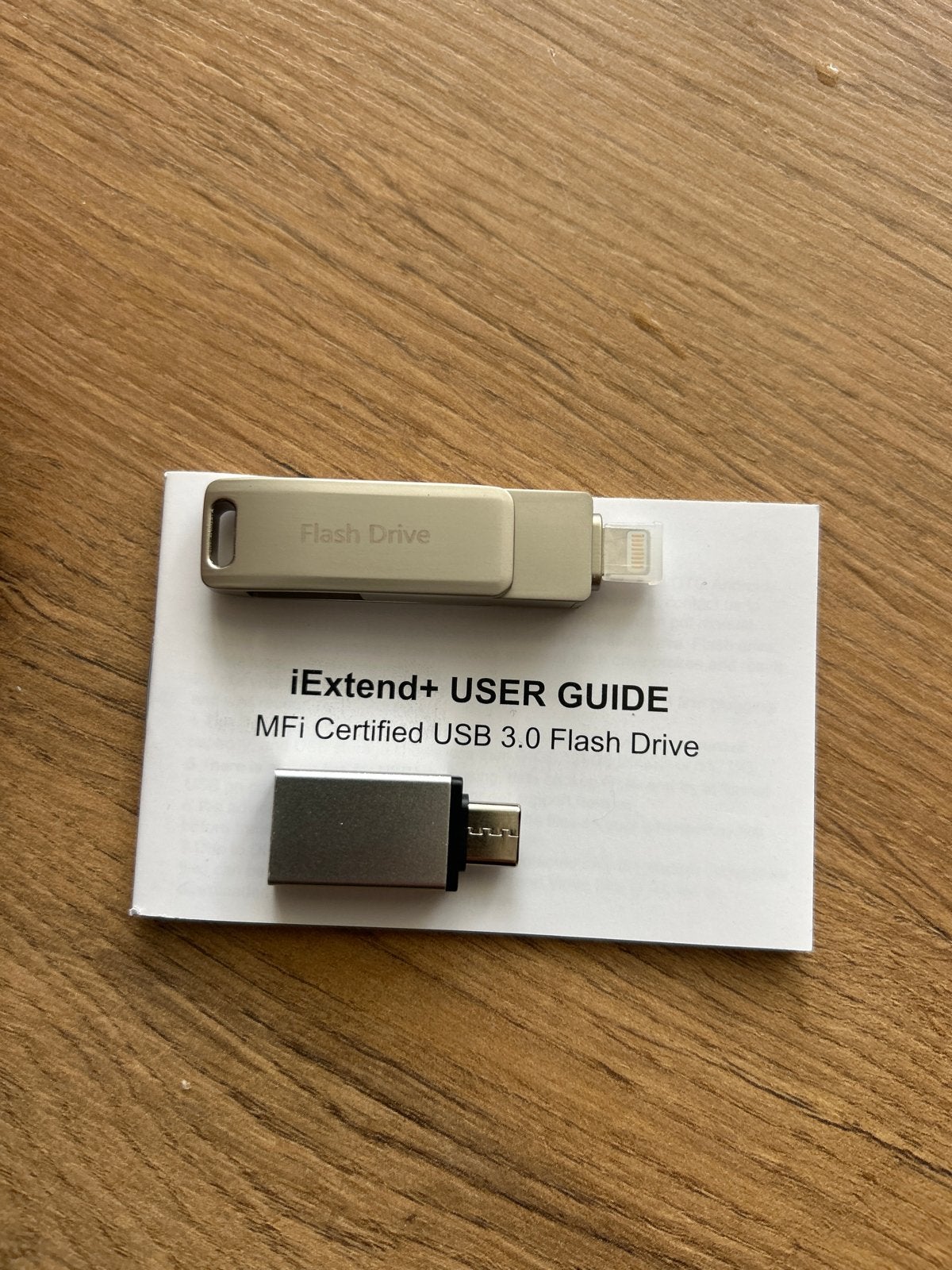 iExtend+ MFi Gecertificeerde USB 3.0 Flash Drive voor iOS, Computers en Software, Ophalen of Verzenden, Nieuw, 32 GB