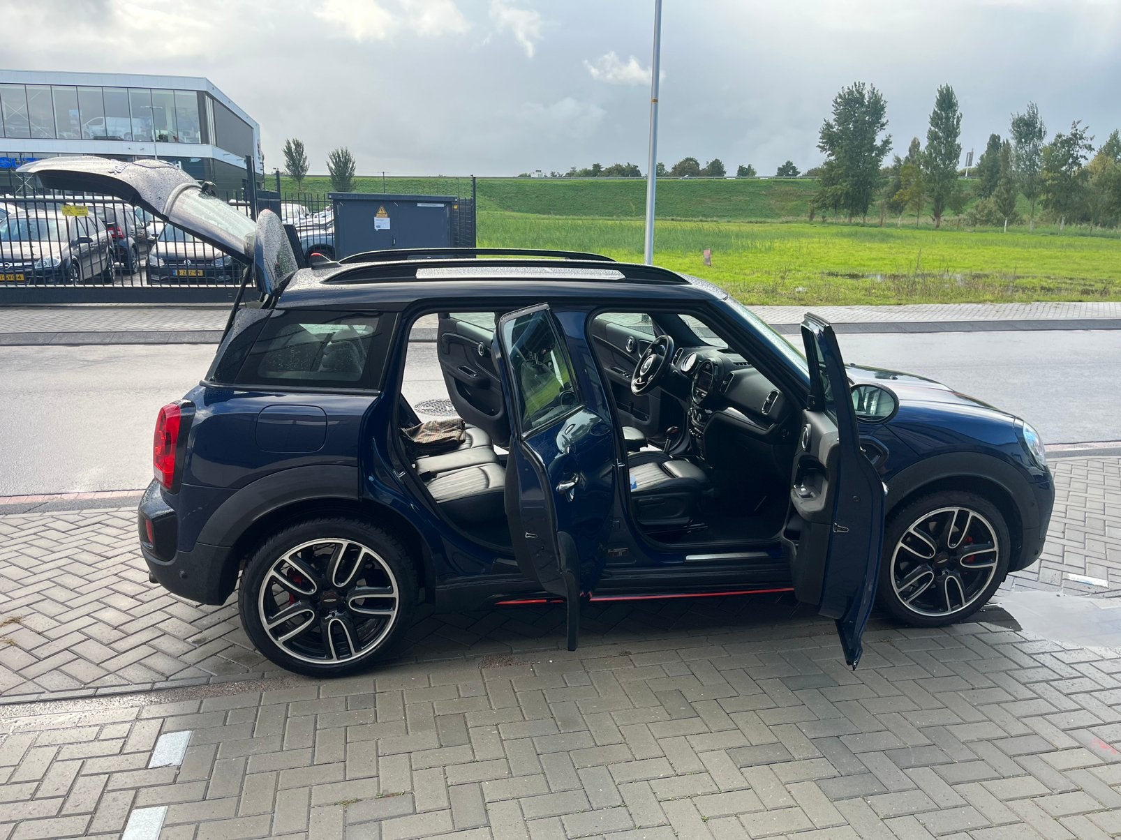 Mini Countryman 2.0 192pk All4 Aut. 2017 Blauw, Auto's, Zwart, 75 €/maand, Particulier, Cooper S