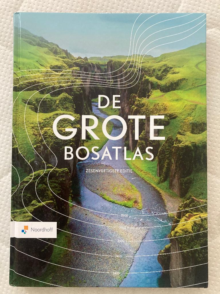 De grote Bosatlas 56 druk, Boeken, Bosatlas, 2000 tot heden, Ophalen of Verzenden, Zo goed als nieuw