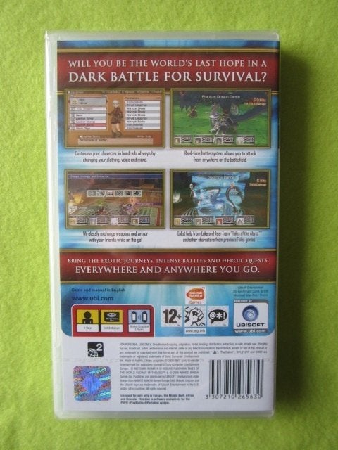 Tales of the World radiant mythology PSP Playstation, Spelcomputers en Games, 1 speler, Nieuw, Ophalen of Verzenden, Role Playing Game (Rpg)