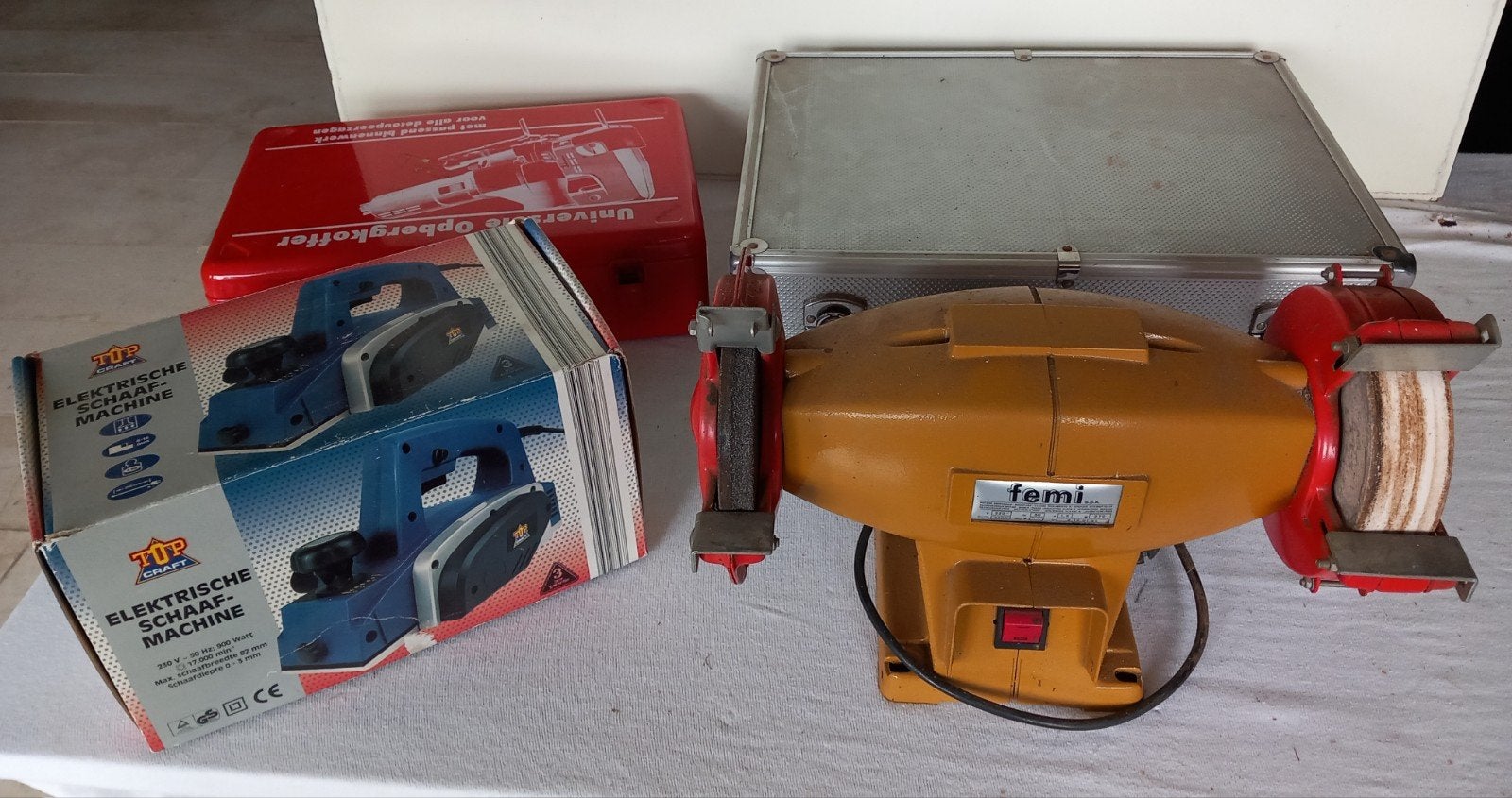 Elektrische Gereedschappen: Boormachine, Schaafmachin, Ophalen, Bosch, AEG, Femi, Top Craft, Overige typen, Onbekend