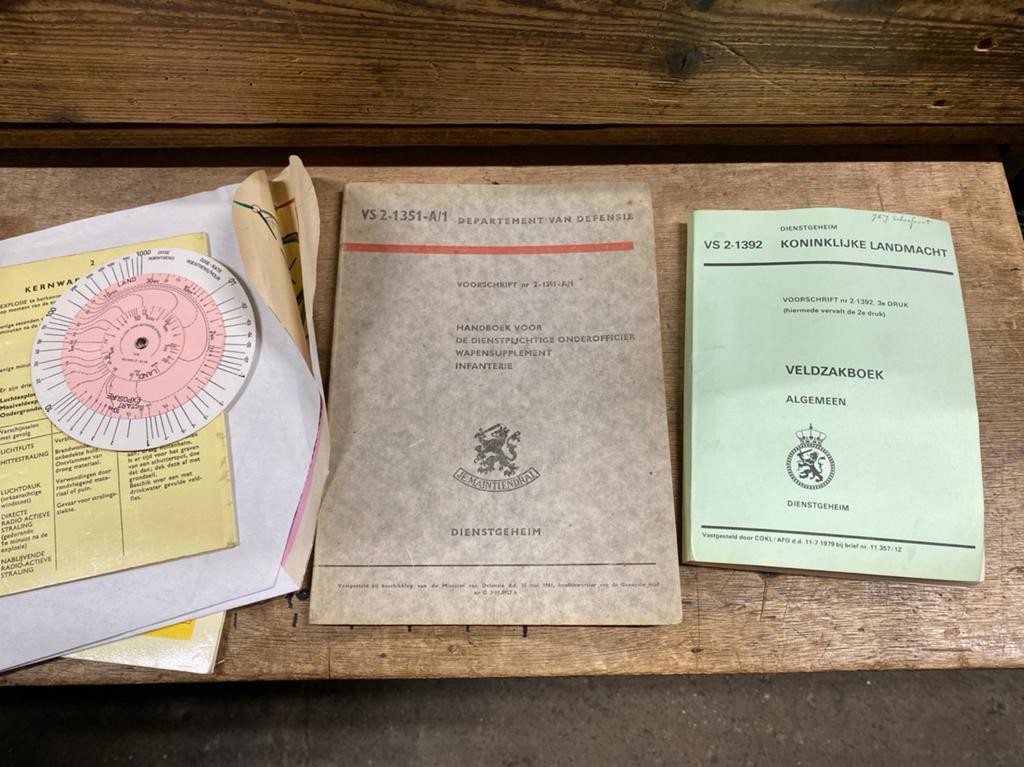 Militaire Handboeken & Veldzakboek (Dienstgeheim), Ophalen of Verzenden, 1945 tot heden, Gelezen, Landmacht