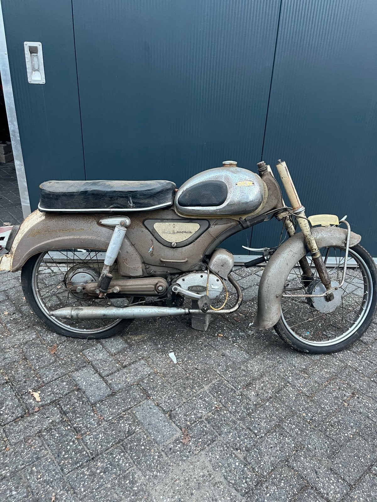 Dkw deluxe 49cc - NÜRNBERG - 205 01 1973, Ophalen, Gebruikt, Blok, Overige merken