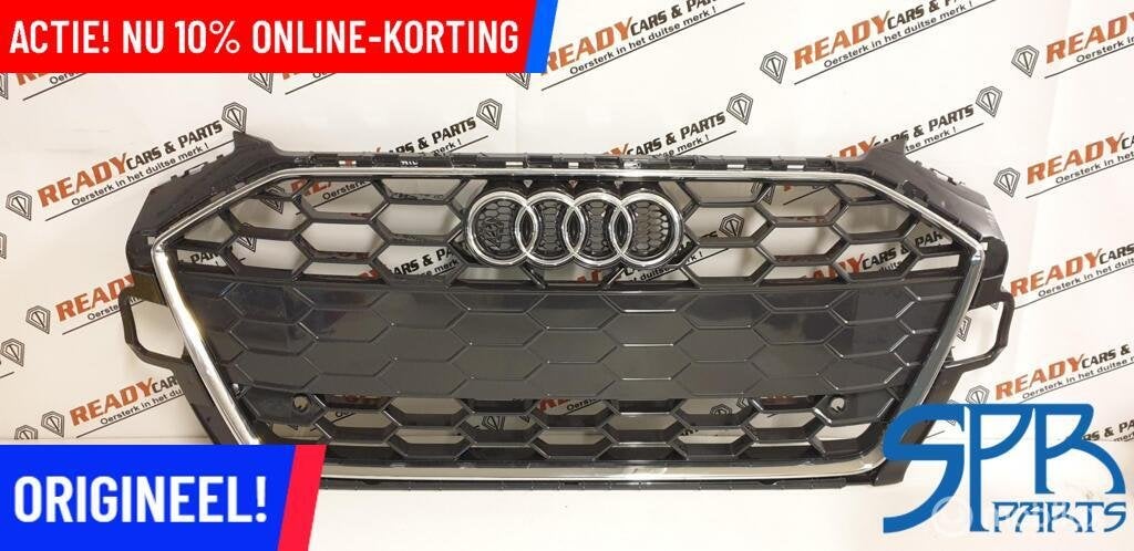 A4 8W FACELIFT S-LINE GRILL Grille 8W0853651EB DARK CHROOM, Audi, Nieuw, Audi, Ophalen of Verzenden