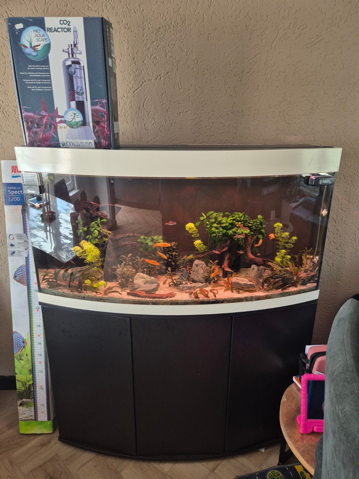 Juwel vision 280, Dieren en Toebehoren, Vissen | Aquaria en Toebehoren, Ophalen, Zo goed als nieuw, Leeg aquarium