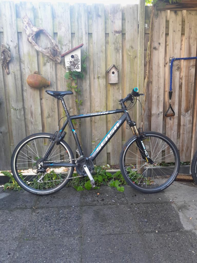 Sensa gravelbike/ mountainbike, Carbon, Meer dan 20 versnellingen, 65 cm of meer, Ophalen