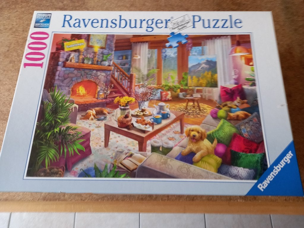 Legpuzzel ravensburger, Ophalen, 500 t/m 1500 stukjes, Zo goed als nieuw, Legpuzzel