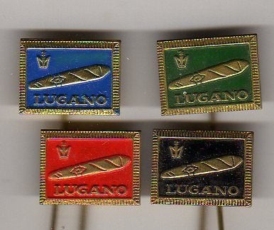 3 speldjes LUGANO SIGAREN NIEUWE PEKELA (A4), Ophalen of Verzenden, Gebruikt, Overige onderwerpen