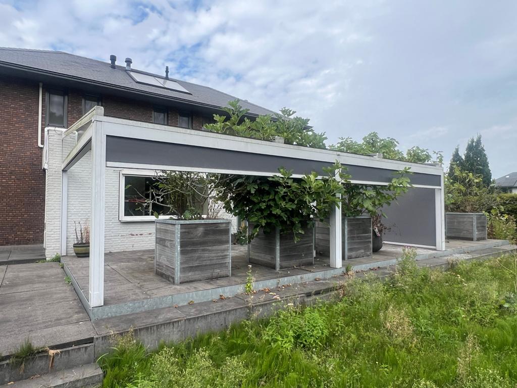 Elektrische Serre / Buiten Overkapping (8x5m), Tuin en Terras, Overkappingen, Ophalen of Verzenden, Zo goed als nieuw, Serre