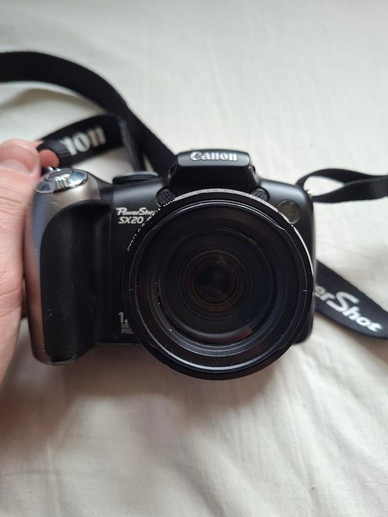 Canon PowerShot SX20 IS Digitale Camera - 12.1MP + 20x Zoom, Ophalen of Verzenden, Compact, Canon