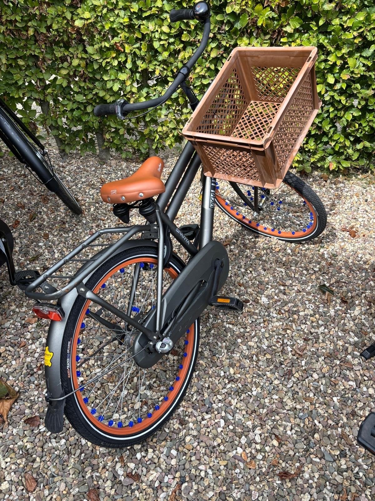Sparta Pickup fiets, 39 cm frame, 24 inch wielen, met mandje, Ophalen, Terugtraprem, Versnellingen, Gebruikt