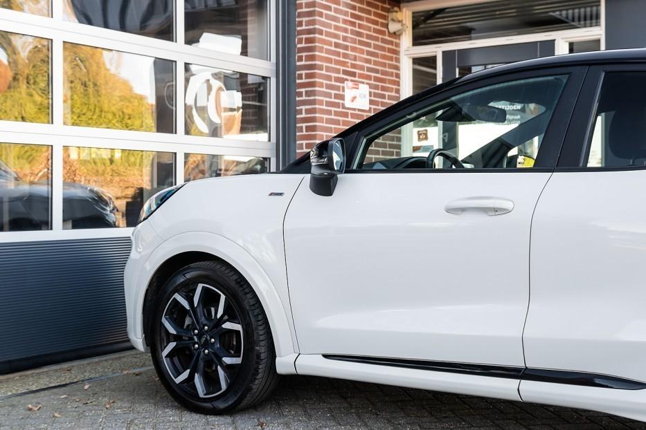 Ford Puma 1.0 EcoBoost Hybrid ST-Line X | Bang & Olufsen | S, Voorwielaandrijving, 125 pk, Euro 6, Wit