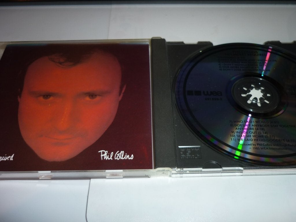 Phil Collins - No Jacket Required CD (Pop, 1985), Gebruikt, Pop, Ophalen of Verzenden, Inclusief boekje