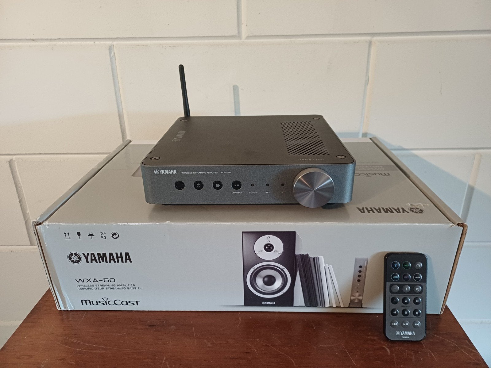 Yamaha WXA-50 MusicCast Draadloze Streaming Versterker, Ophalen of Verzenden, Zo goed als nieuw