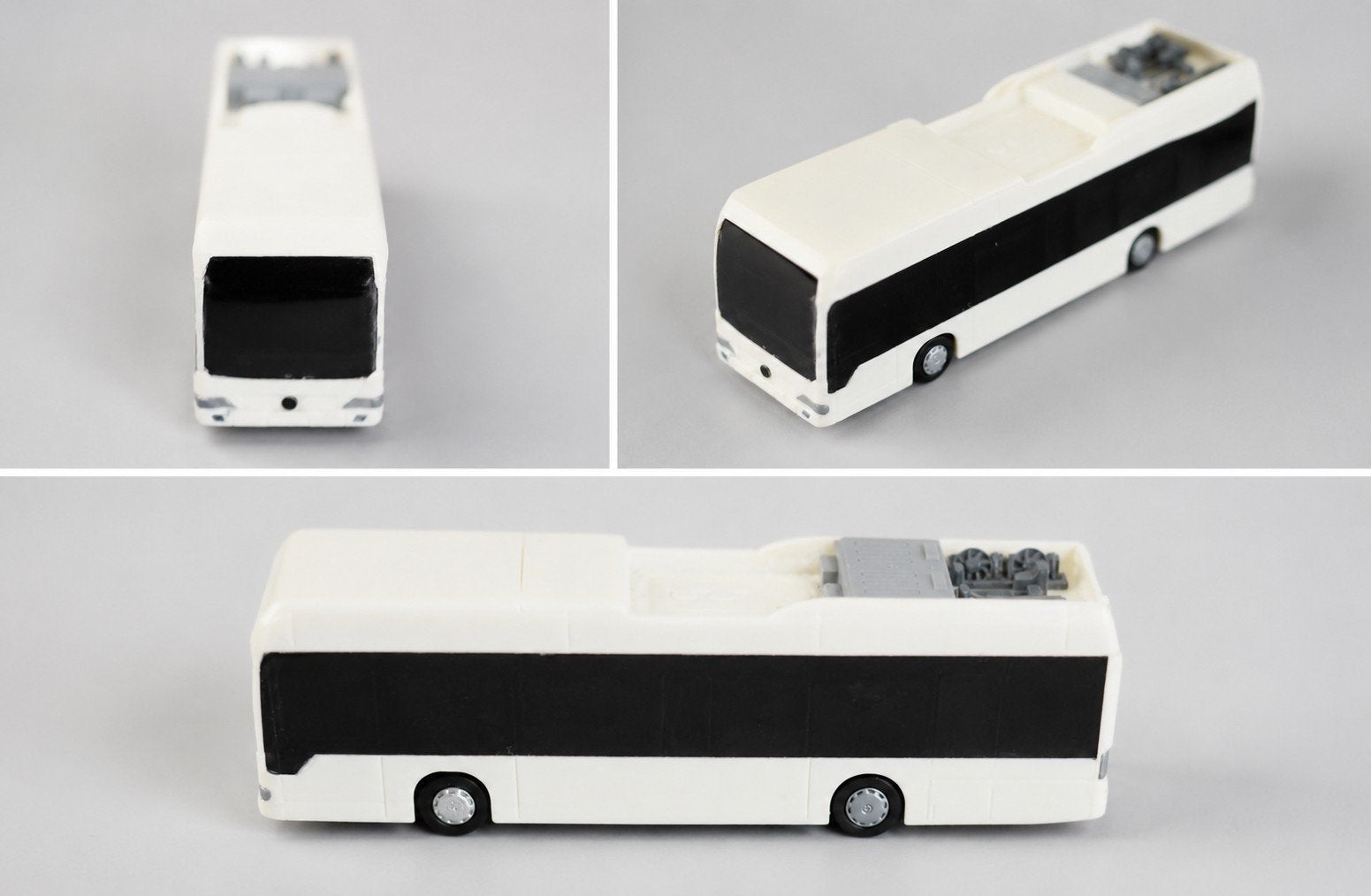 Mooie aanbieding modelbus Mercedes 1:87, Ophalen of Verzenden, Zo goed als nieuw, Bus of Vrachtwagen