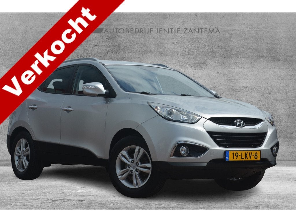 Hyundai ix35 2.0i Style | Leer | Clima | Elek Ramen | Cruise, Auto's, Hyundai, Bedrijf, Te koop, iX35, ABS, Airbags, Airconditioning