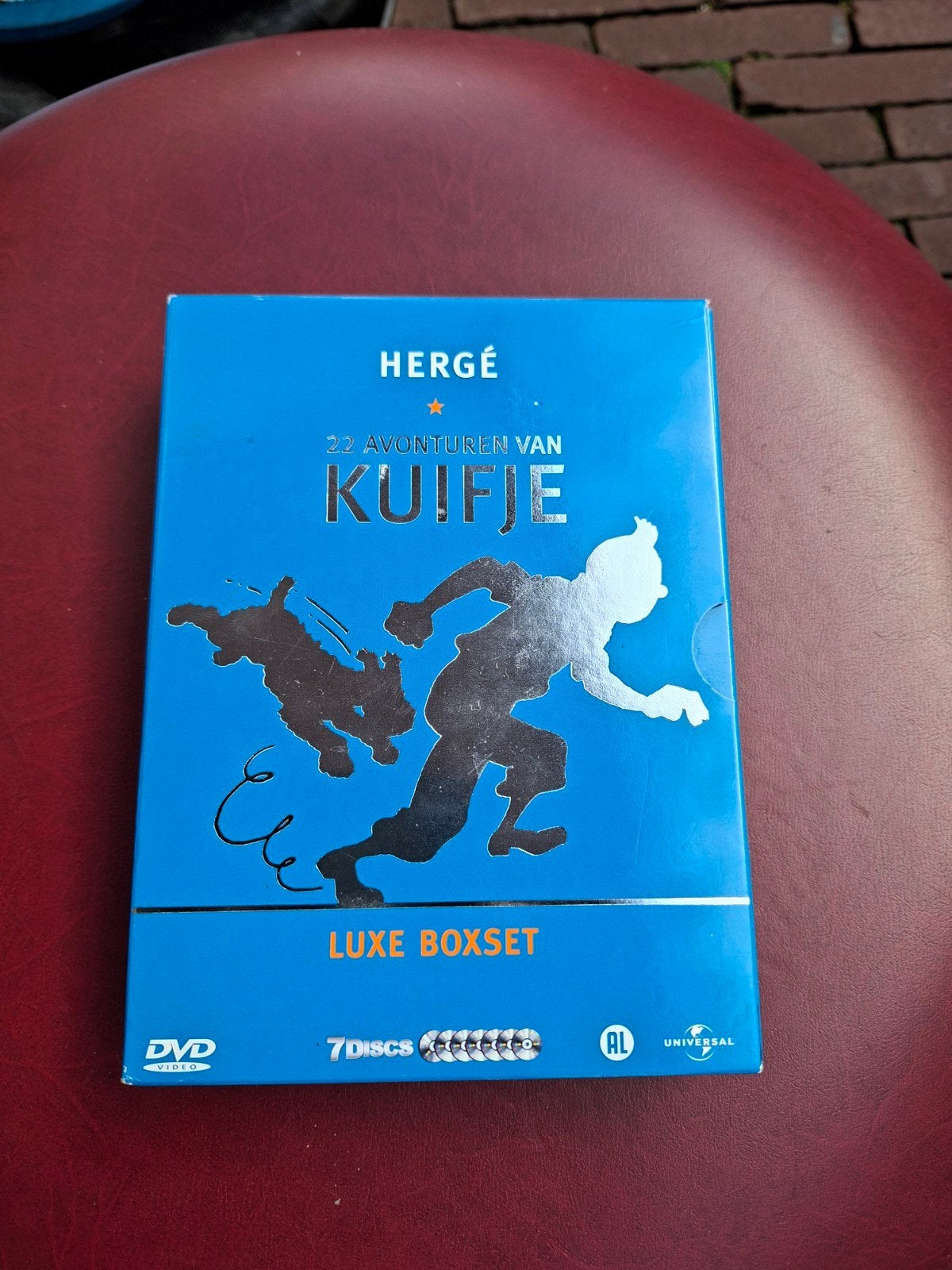 Kuifje Luxe Boxset - 22 Avonturen op 7 Discs, Europees, Gebruikt, Animatie, Alle leeftijden