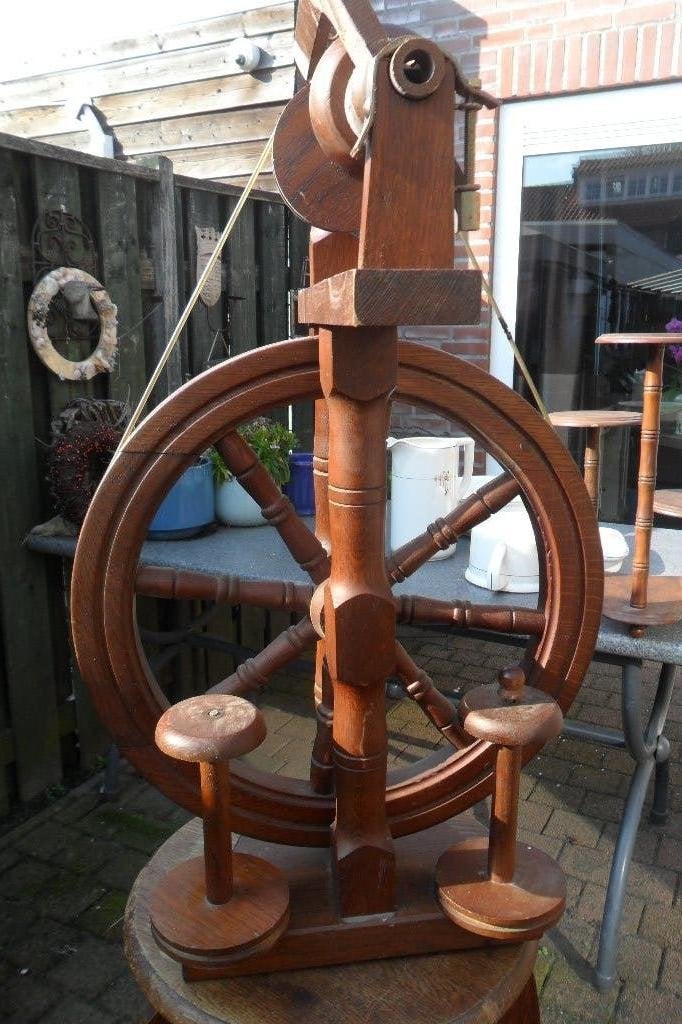 spinnewiel, Ophalen