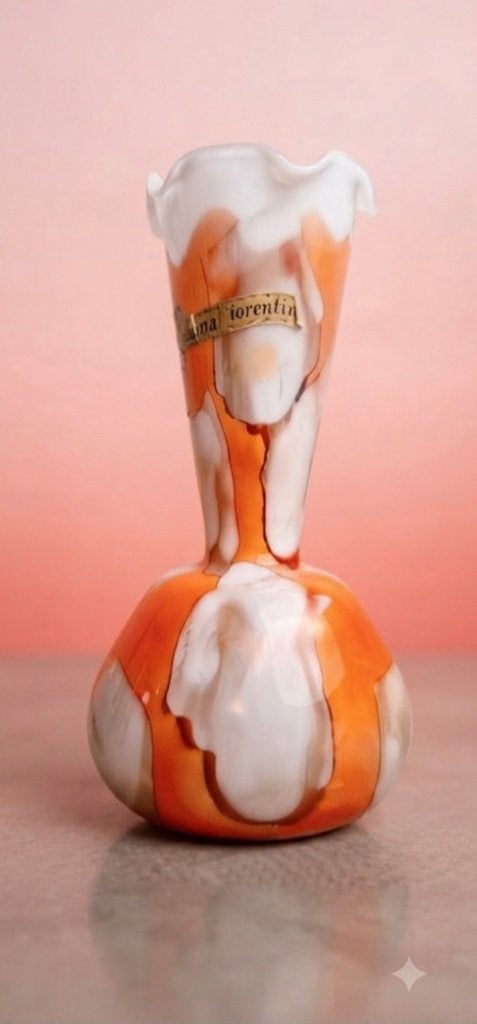 Originele Italiaanse Vaas - Opalina Fiorentina - Jaren60/70, Antiek en Kunst, Ophalen