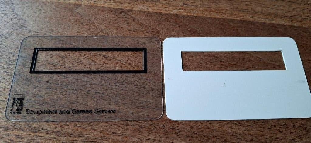 Handschriftgeleider voor slechtzienden e 2 buttons, Ophalen of Verzenden, Gebruikt